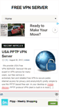 Mobile Screenshot of freevpnservers.com